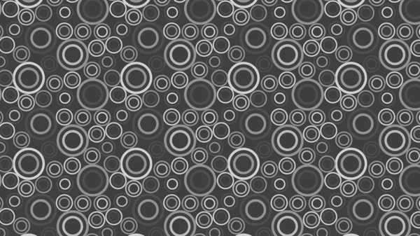 抽象的灰色圆圈模式 矢量图解 — 图库矢量图片