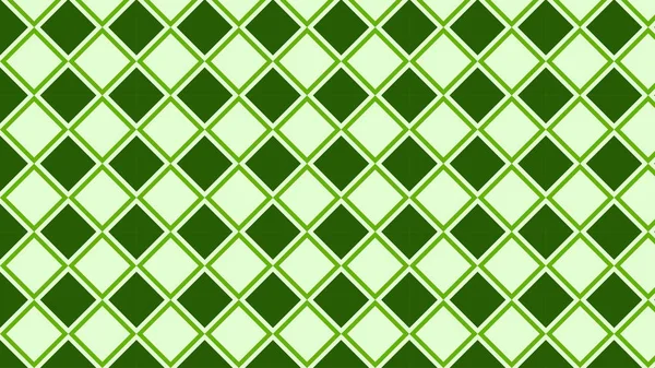 抽象的几何绿色正方形图案 矢量图解 — 图库矢量图片
