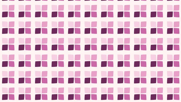 Abstract Geometric Pink Squares Pattern Vector Illustration — Stock Vector