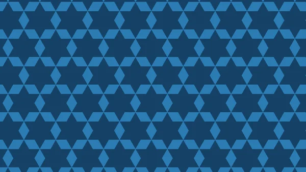 Blue Abstract Stars Pattern Vector Illustration — Stock Vector