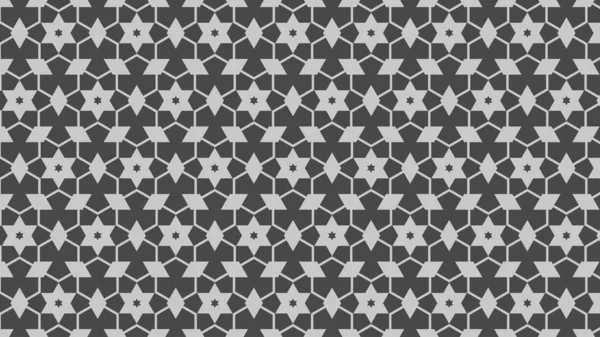 Grey Abstract Stars Pattern Vector Illustration — Stock Vector