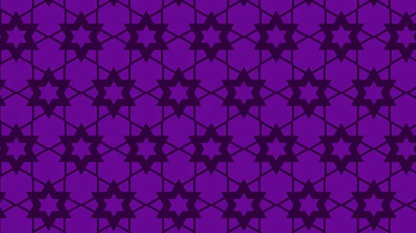 Пурпурные Абстрактные Звезды Векторная Иллюстрация — стоковый вектор