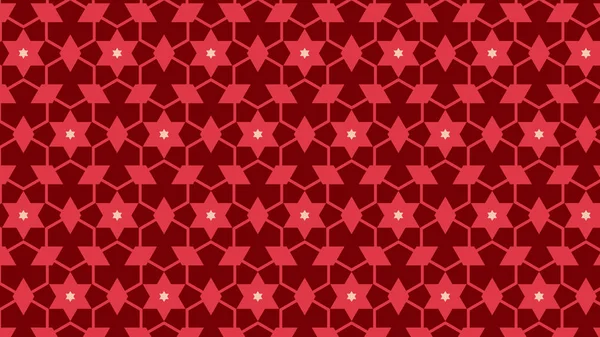 Nahtloses Muster Mit Sternen Vektorillustration — Stockvektor