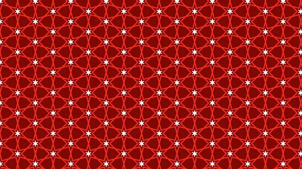 Motif Étoiles Abstraites Rouges Illustration Vectorielle — Image vectorielle