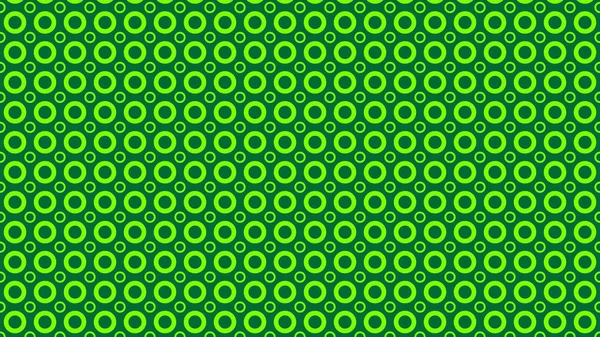abstract green circles pattern, vector illustration