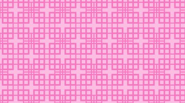 soyut geometrik pembe kareler desen, vektör illüstrasyonu