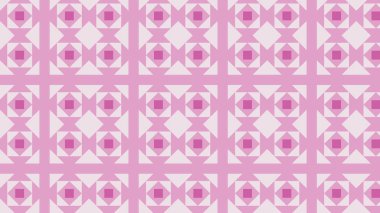 soyut geometrik pembe kareler desen, vektör illüstrasyonu