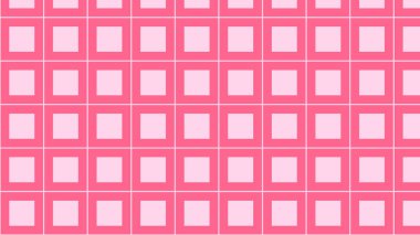 soyut geometrik pembe kareler desen, vektör illüstrasyonu