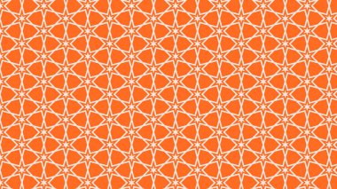 turuncu soyut yıldız deseni, vektör illüstrasyonu