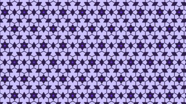 mor soyut yıldız deseni, vektör illüstrasyonu
