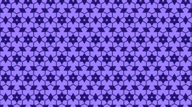 mor soyut yıldız deseni, vektör illüstrasyonu