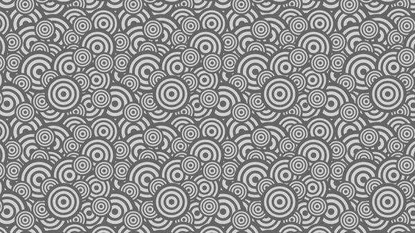 Motif Abstrait Cercles Gris Illustration Vectorielle — Image vectorielle