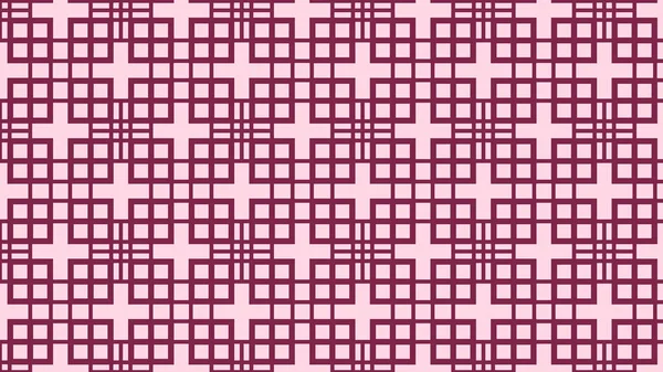 Abstract Geometric Pink Squares Pattern Vector Illustration — Stock Vector