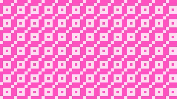 Abstract Geometric Pink Squares Pattern Vector Illustration — Stock Vector