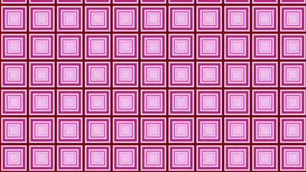 Abstract Geometric Pink Squares Pattern Vector Illustration — Stock Vector