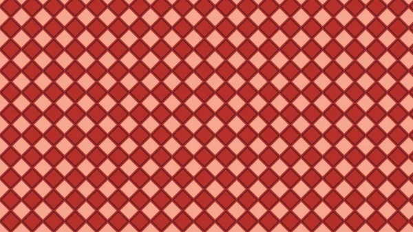 Abstraktes Geometrisches Muster Roter Quadrate Vektorillustration — Stockvektor
