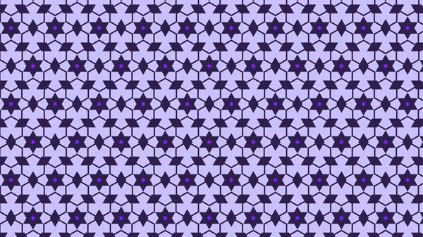 Purple Abstract Stars Pattern Vector Illustration — Stock Vector