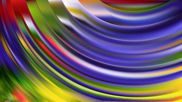 Abstrakte Wellenförmige Vektor Illustration Hintergrund — Stockvektor