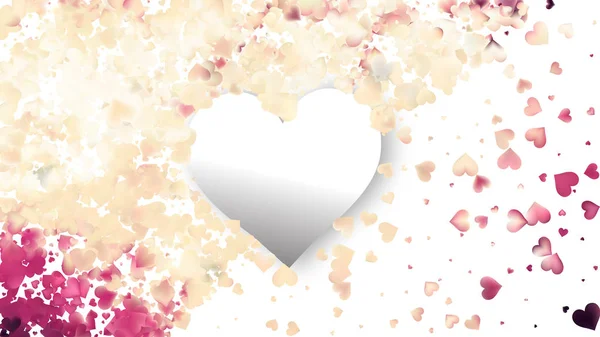 Valentines Day Fond Abstrait Illustration Vectorielle — Image vectorielle