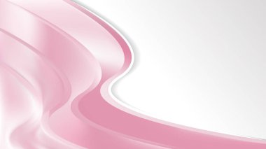 pembe ve beyaz broşür tasarımı, vektör illüstrasyonu