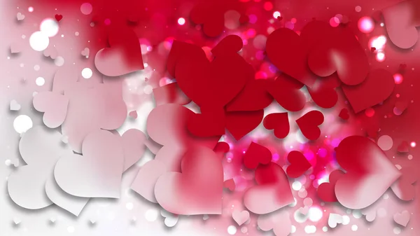 Valentines Day Fond Abstrait Illustration Vectorielle — Image vectorielle