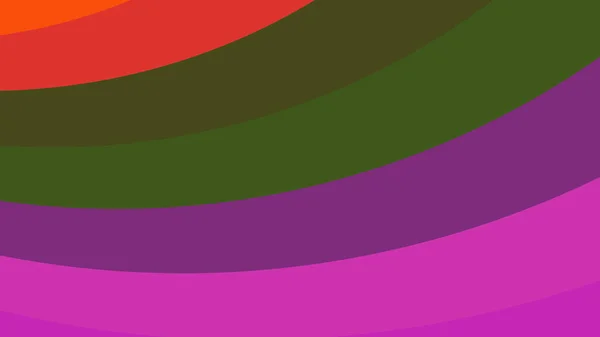 Красочные Изогнутые Полосы Фон Векторная Иллюстрация — стоковый вектор