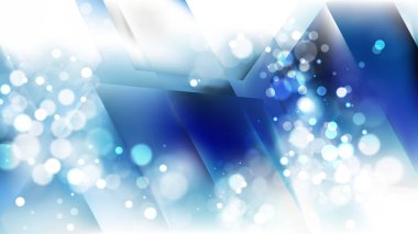 Soyut mavi-bulanık-bokeh-arkaplan