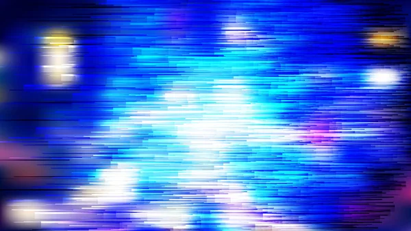 Abstract Blauw Wazig Bokeh Achtergrond — Stockvector