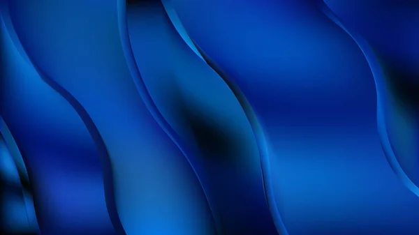 Abstract Blauw Wazig Bokeh Achtergrond — Stockvector