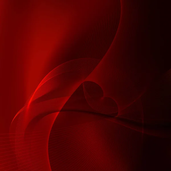 Fundo Vetorial Vermelho Abstrato — Vetor de Stock