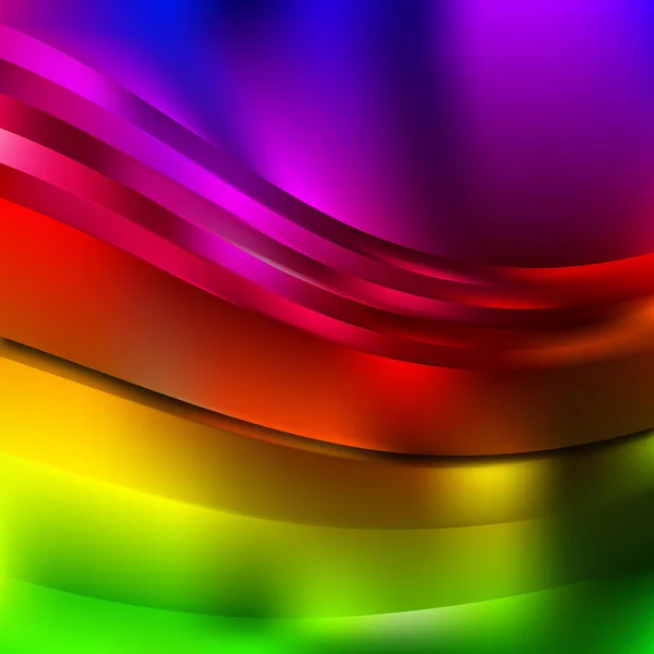 Fundo Abstrato Com Luzes Coloridas —  Vetores de Stock