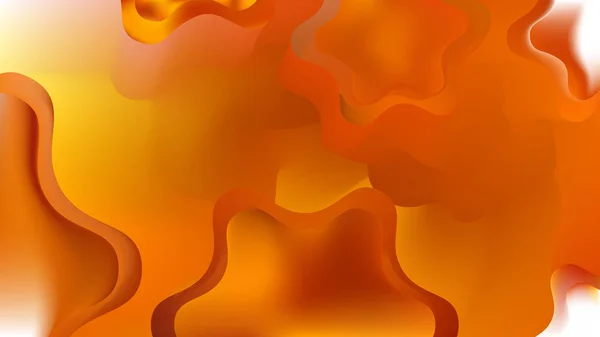 Abstraktní Oranžové Pozadí Šablony — Stockový vektor