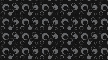 tam kare siyah daireler, vektör arkaplan 