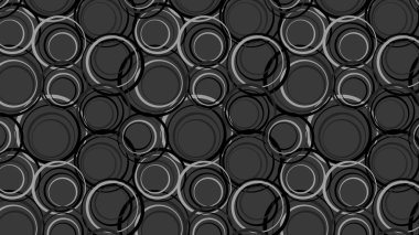 tam kare siyah daireler, vektör arkaplan 