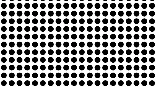 Πλήρες Πλαίσιο Μαύρο Και Άσπρο Μοτίβο Κύκλους Διάνυσμα Φόντο — Διανυσματικό Αρχείο