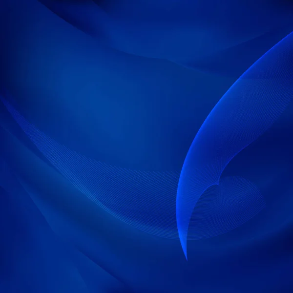 Diseño Fondo Azul Abstracto — Vector de stock