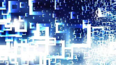 soyut mavi bokeh arka plan bulanık.