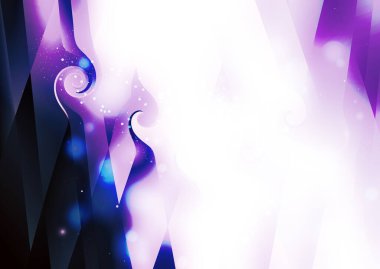 Dinamik eğri dalgaları, soyut arkaplan 