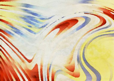 Eğri dalgalar, sıvı sıvı, soyut arkaplan 