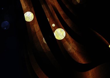 Hareket şekilli soyut arkaplan, boşluğu kopyala