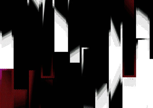 Kopierraum Muster Gemalten Abstrakten Hintergrund Mit Formen Und Linien — Stockfoto