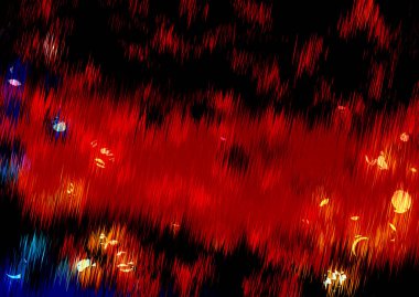 Noktalı soyut renkli şablon 