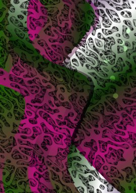 renkli soyut leopar boyalı arkaplan