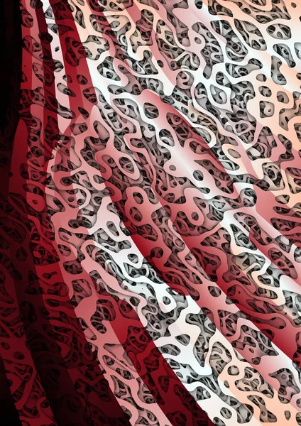 Abstrato Leopardo Pintado Fundo — Fotografia de Stock