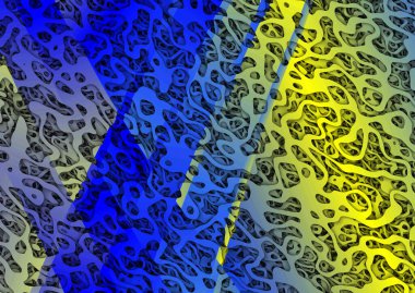 soyut renkli leopar boyalı arkaplan