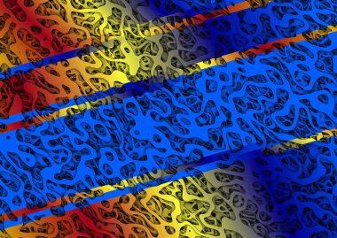 soyut renkli leopar boyalı arkaplan