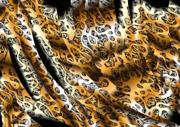 Fondo Pintado Leopardo Colorido Abstracto — Foto de Stock