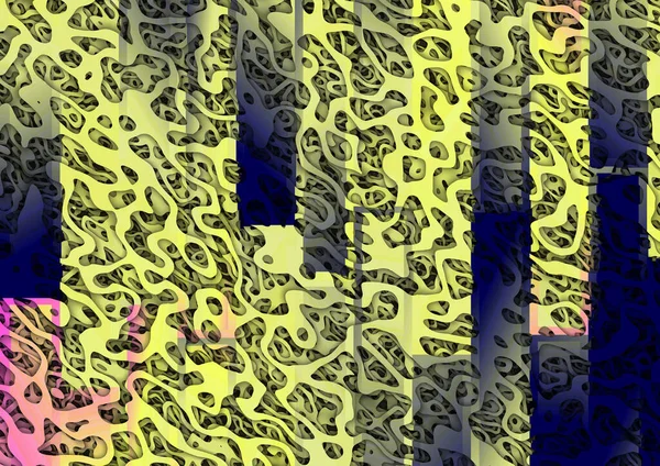 Bunte Leopard Bemalt Abstrakten Hintergrund — Stockfoto