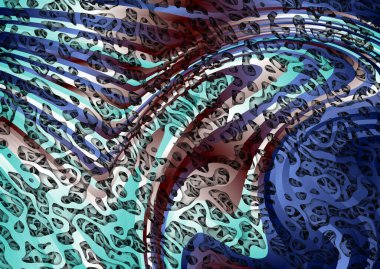 renkli leopar soyut arkaplanı boyadı