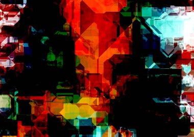 modern grafik şekiller, renkli arkaplan, kopyalama alanı deseni